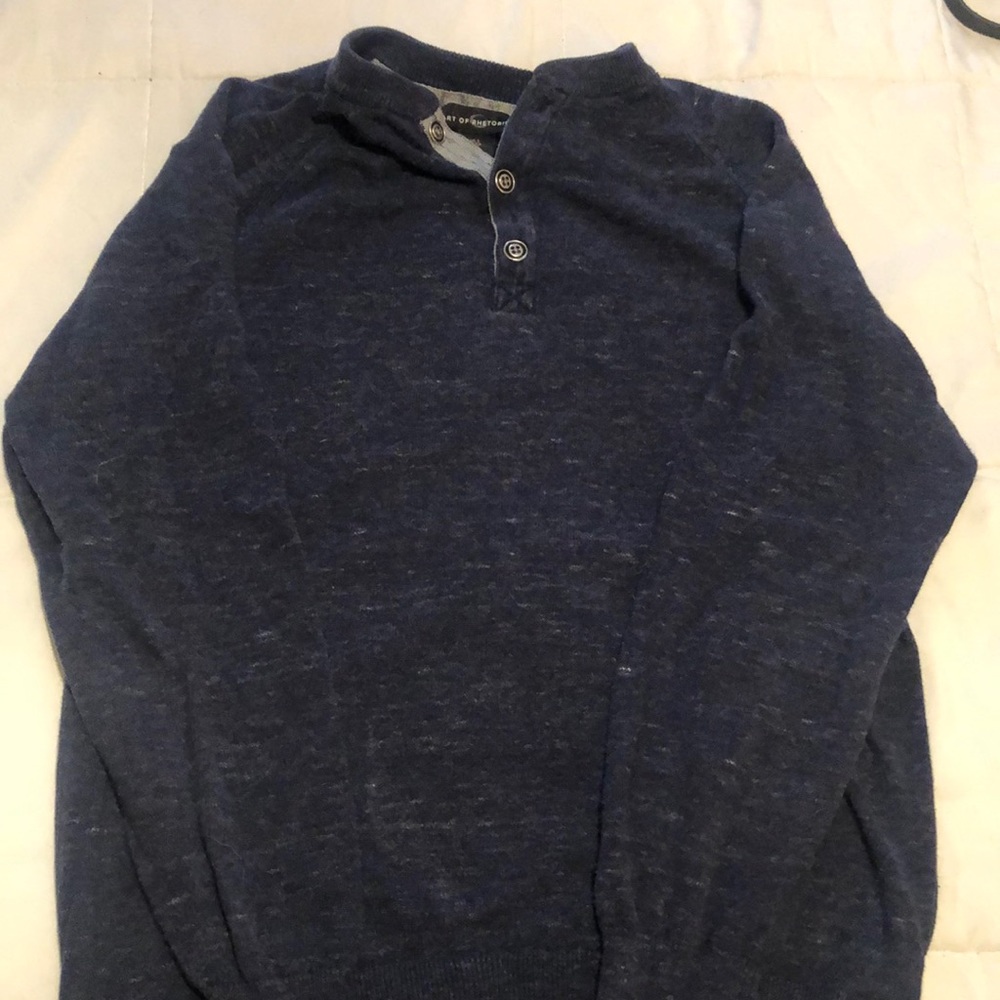 Men’s Henley sweater - art of rhetoric